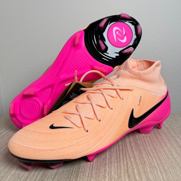 Nike Other - Nike Phantom Luna 2 Pro Flyknit FG Soccer Cleats 11.5 Peach Pink ACC FJ2575-800